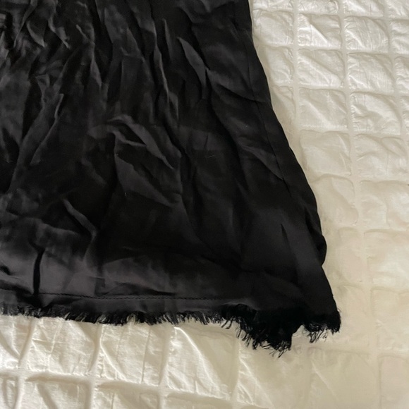 Nation LTD black Mabel satin midi skirt - Picture 6 of 10